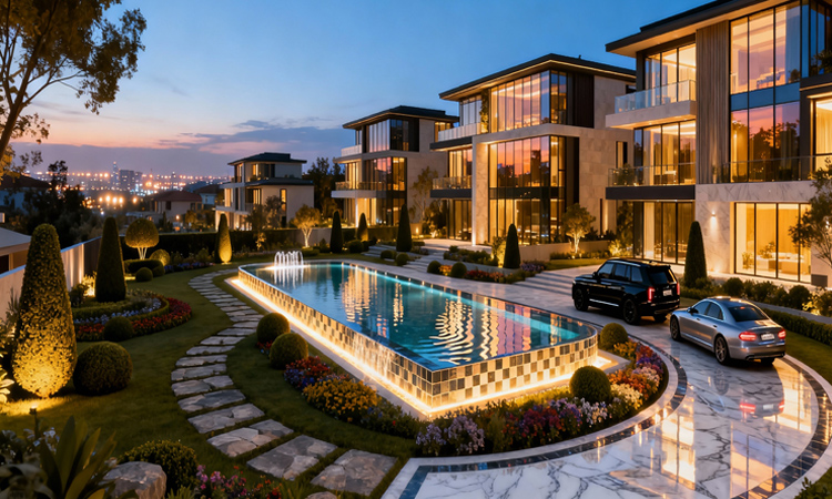Luxury residential apartments with modern amenities
