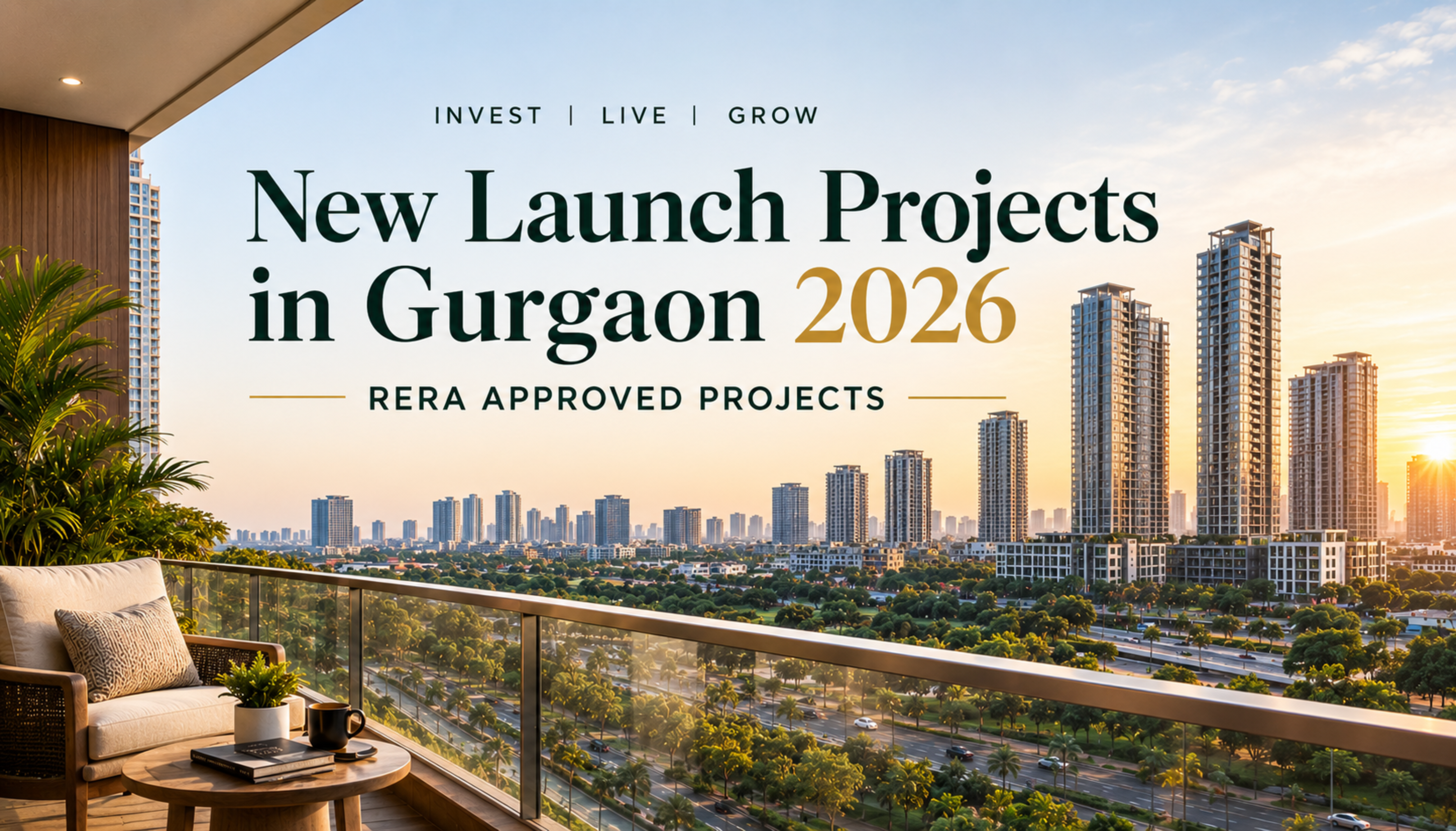 New Launch Projects in Gurgaon 2026 | RERA Approved Projects